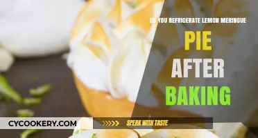 Should Lemon Meringue Pie Be Refrigerated After Baking?