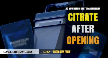 Should You Refrigerate Magnesium Citrate After Opening? Expert Tips