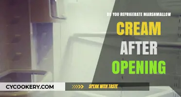 Should Marshmallow Cream Be Refrigerated After Opening? Expert Tips