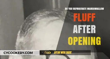 Should Marshmallow Fluff Be Refrigerated After Opening? Tips and Advice