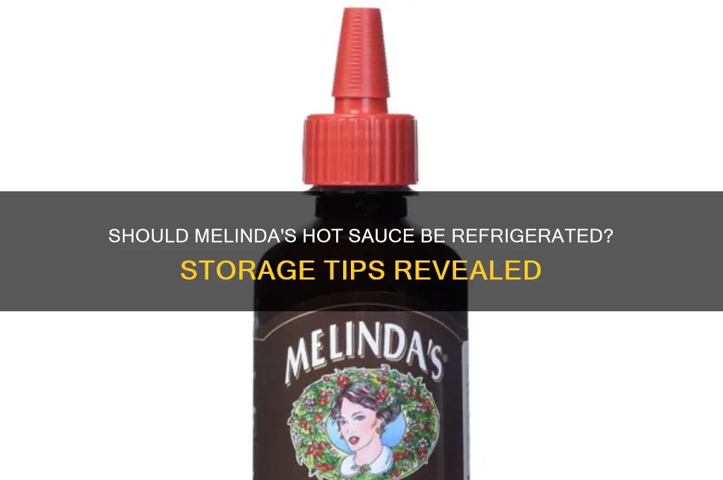do you refrigerate melinda