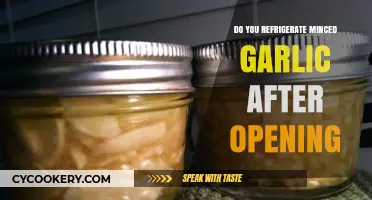 Should You Refrigerate Minced Garlic After Opening? Storage Tips Revealed
