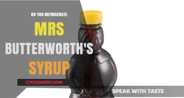 Should Mrs. Butterworth's Syrup Be Refrigerated? A Sweet Debate