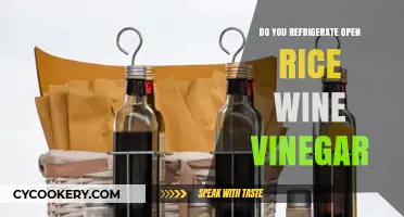 Should You Refrigerate Open Rice Wine Vinegar? Storage Tips Revealed