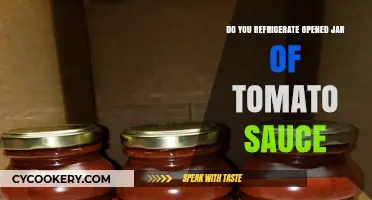 Should You Refrigerate Opened Tomato Sauce? Expert Tips and Advice