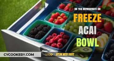 Refrigerate or Freeze? The Best Storage for Your Acai Bowl