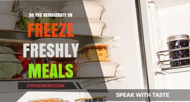 Refrigerate or Freeze Freshly Meals: Optimal Storage Tips for Freshness