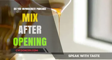 Should You Refrigerate Pancake Mix After Opening? Expert Tips