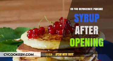 Refrigerate Pancake Syrup After Opening: Essential Tips for Freshness
