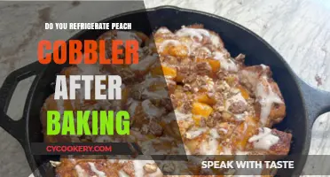 Should Peach Cobbler Be Refrigerated After Baking? Tips and Tricks