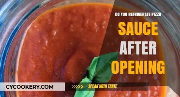 Should You Refrigerate Pizza Sauce After Opening? Expert Tips Inside
