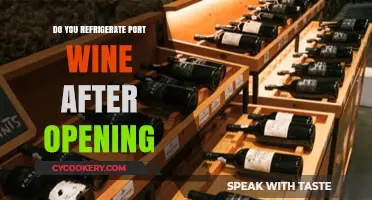 Should Port Wine Be Refrigerated After Opening? Expert Tips