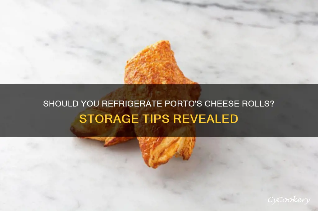 do you refrigerate porto