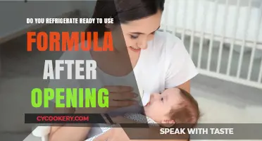 Should You Refrigerate Ready-to-Use Formula After Opening? Expert Tips