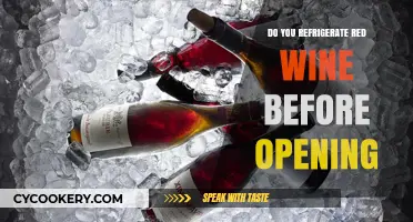 Should You Chill Red Wine Before Opening? A Quick Guide