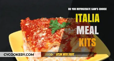 Should You Refrigerate Sam's Choice Italia Meal Kits? Tips Inside