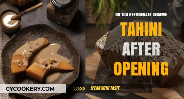 Should You Refrigerate Sesame Tahini After Opening? Expert Tips