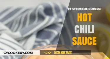 Should Sriracha Hot Chili Sauce Be Refrigerated? Expert Tips
