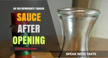 Should You Refrigerate Tabasco Sauce After Opening? The Truth Revealed