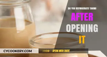 Should You Refrigerate Tahini After Opening? Storage Tips Revealed