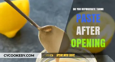 Should You Refrigerate Tahini Paste After Opening? Expert Tips