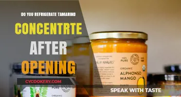 Should You Refrigerate Tamarind Concentrate After Opening? Expert Tips