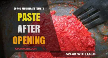 Refrigerate Tomato Paste After Opening: Essential Tips for Freshness