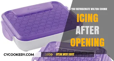 Refrigerating Wilton Cookie Icing: Post-Opening Storage Tips and Best Practices