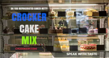 Should You Refrigerate Baked Betty Crocker Cake Mix? Tips & Storage Guide