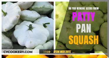 Patty Pan Squash: To Seed or Not to Seed?