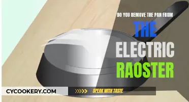 Electric Roaster Pan Removal: To Take Out or Leave In?