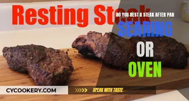 Resting Steaks: Pan or Oven?