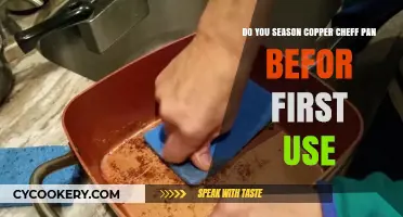 Seasoning Your Copper Chef Pan: Essential First-Use Preparation Tips