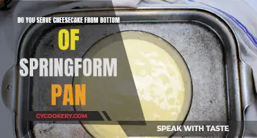 How to Serve Cheesecake: Springform Pan Secrets