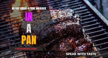 Smoking Pork Shoulder: Pan Smoking Method