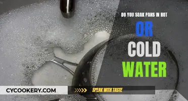 How to Soak Pans: Hot or Cold Water?