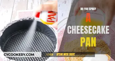 Cheesecake Pan: To Spray or Not to Spray?