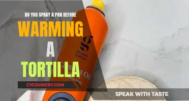 Spraying Pans for Tortillas: A Quick Guide