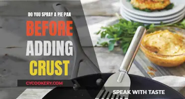 Spraying Pie Pans: A Must or a Myth?