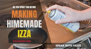 Spraying Pans for Homemade Pizza: Yes or No?
