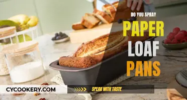 Spraying Paper Loaf Pans: To Spray or Not to Spray?