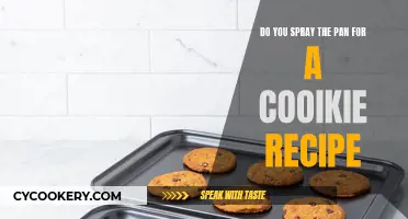 Spraying Pans for Cookies: To Spray or Not to Spray?