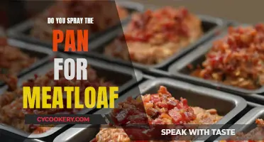 Meatloaf Hack: Spraying the Pan for a Perfect Loaf