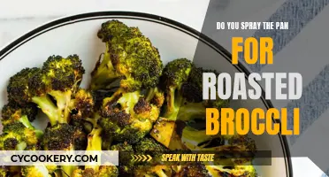 Spray or No Spray: Roasted Broccoli