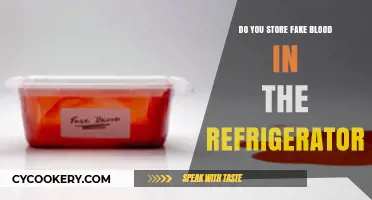 Should You Refrigerate Fake Blood? Storage Tips for Special Effects
