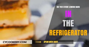Should Lemon Bars Be Refrigerated? Storage Tips for Freshness