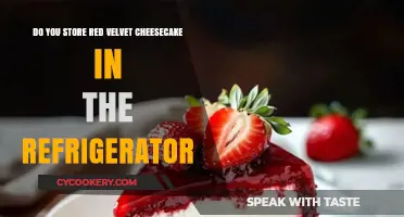 Storing Red Velvet Cheesecake: Refrigerator Tips for Freshness and Flavor