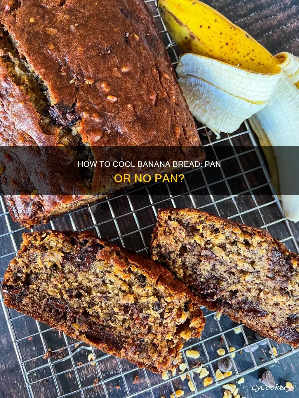 do you take banana bread out pan cool