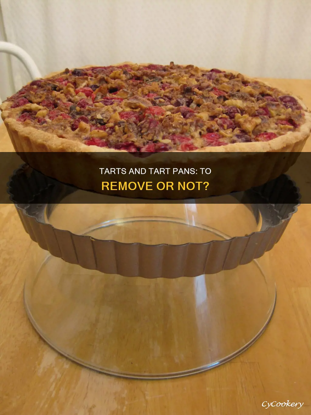 do you take tarts out of the tart pan