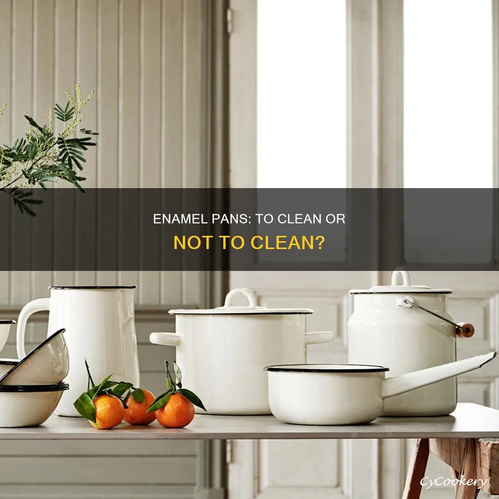 do you tevial enamel pans